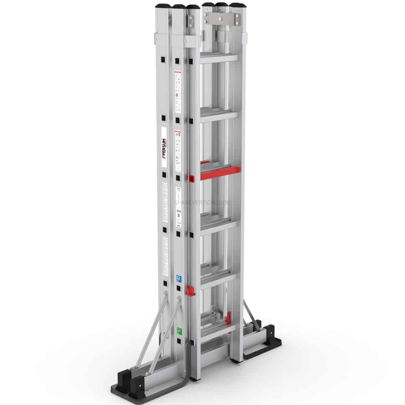 Escada Iteem Pro Telescópica PERSUM 2×6 Degraus 150 KG