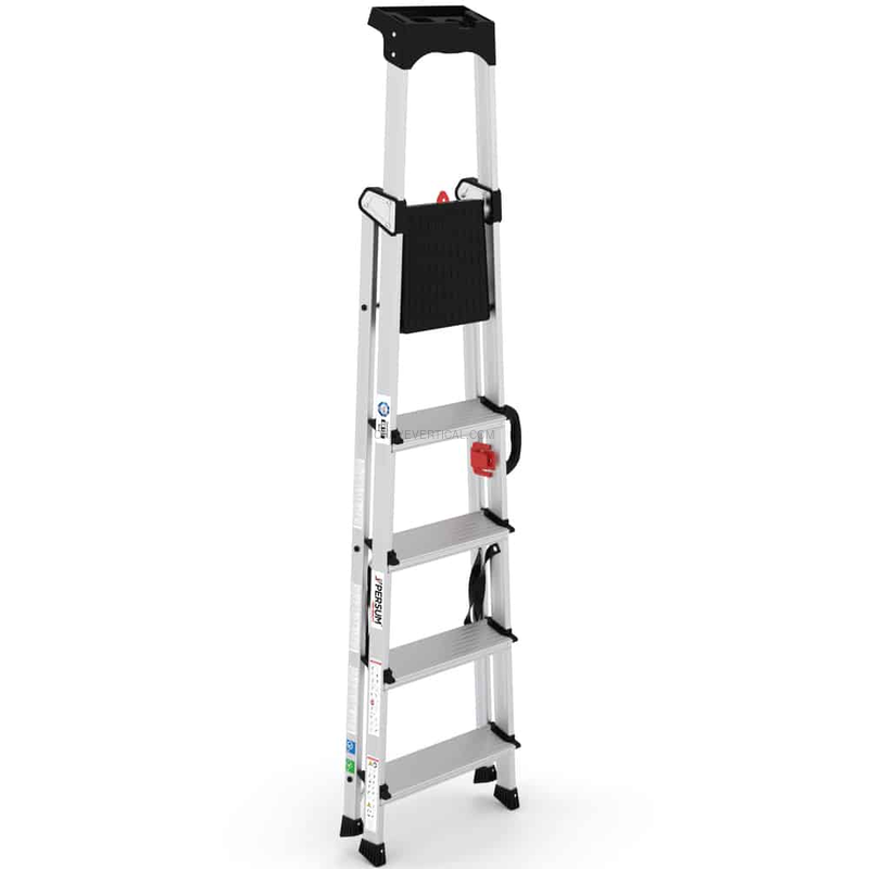 Escada Profissional de Alumínio Deluxe PERSUM 7 Degraus 150 KG