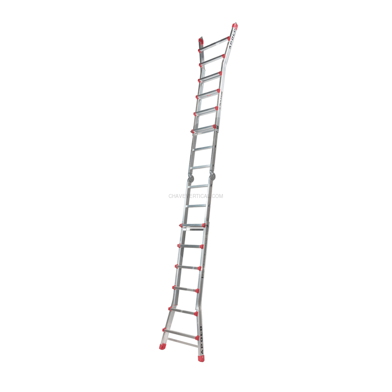 Escada Telescópica Apolo - Outlet PERSUM 4×3 Degraus 150 KG
