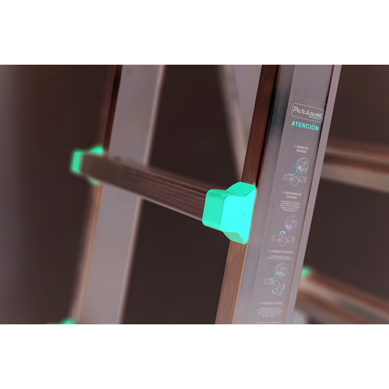 Escada Telescópica Apolo - Outlet PERSUM 4×3 Degraus 150 KG