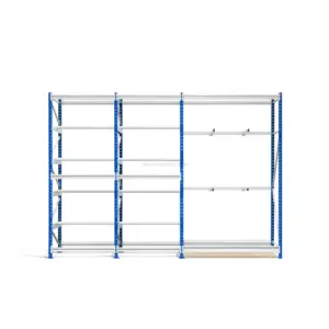 Estante de Arrumação Vertical Porteco EVO PTRVS1750 2400MM 1750X500 – Módulo Seguinte