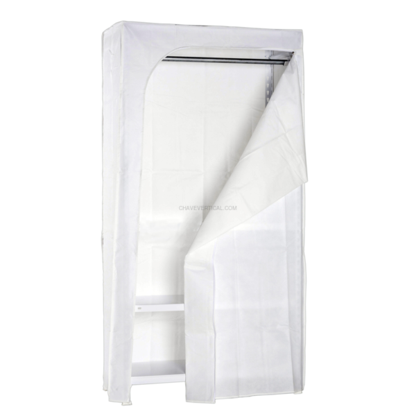 Estante Metálica CLICK & KEEP 3/500 Branco/Branco - 1800 x 900 x 500 mm