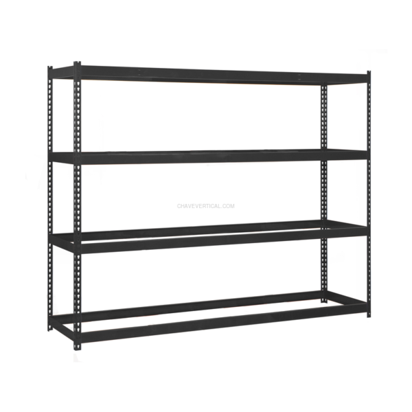 Estante Metálica ECOFORTE 1206-4 Antracite - 2000 x 1200 x 600 mm