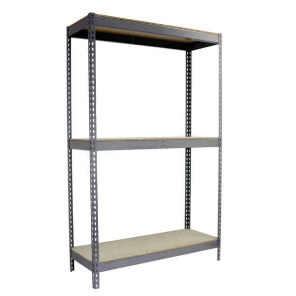 Estante Metálica ECOFORTE 1507-3 Aglomerado Cinzento - 2000 x 1500 x 750 mm