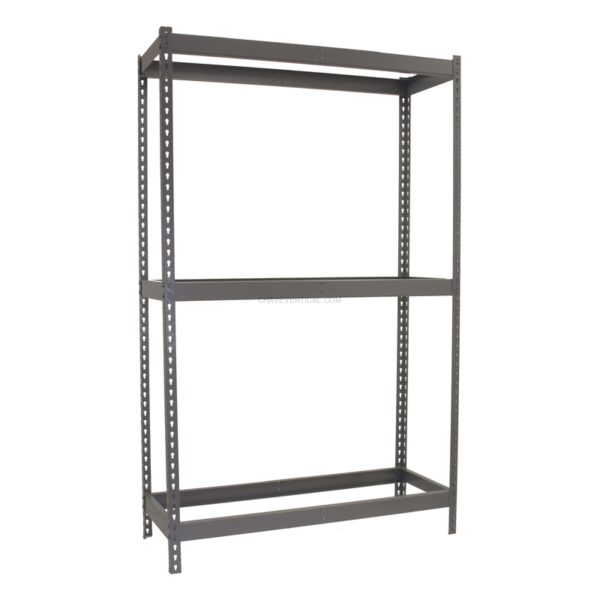 Estante Metálica ECOFORTE 1804-3 Cinzento - 2000 x 1800 x 450 mm