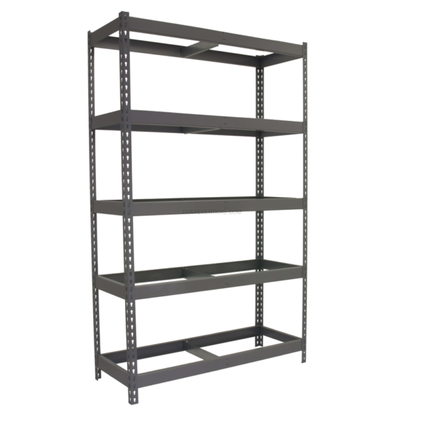 Estante Metálica ECOFORTE 1804-5 Cinzento - 2000 x 1800 x 450 mm