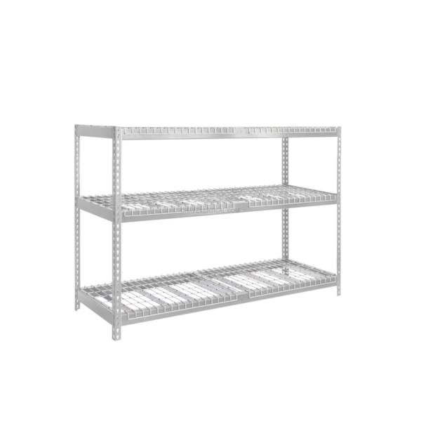 Estante Metálica ECOFORTE 1806-3 REX Galvanizado - 2000 x 1800 x 600 mm