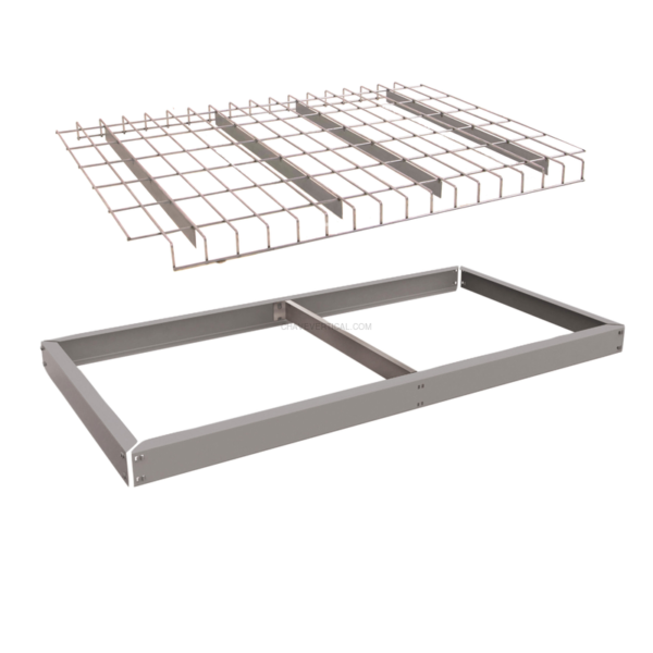 Estante Metálica ECOFORTE EA 1806 REX Galvanizado - 1800 x 600 x 42 mm