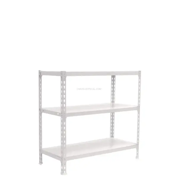 Estante Metálica SIMONCLICK 3/500 900 Branco/Branco - 900 x 900 x 500 mm