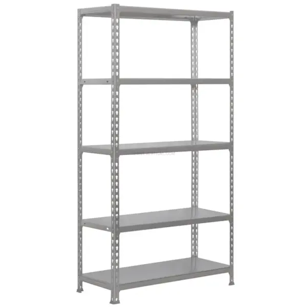 Estante Metálica SIMONCLICK 5/300 Cinzento/Cinzento - 1800 x 900 x 300 mm