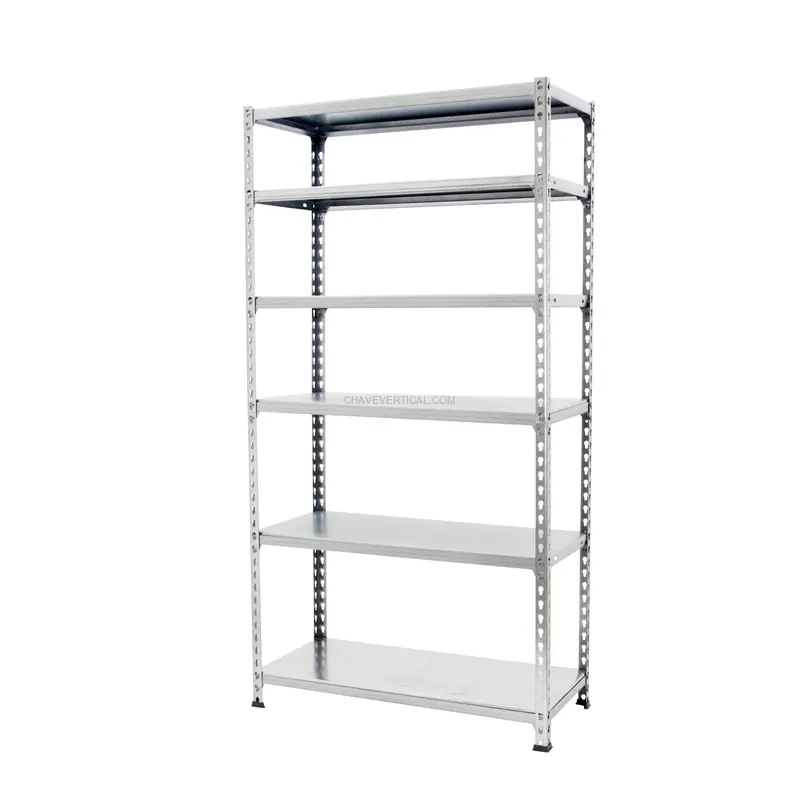 Estante Metálica SIMONCLICK 6/500 Galvanizado/Galvanizado - 2500 x 900 x 500 mm