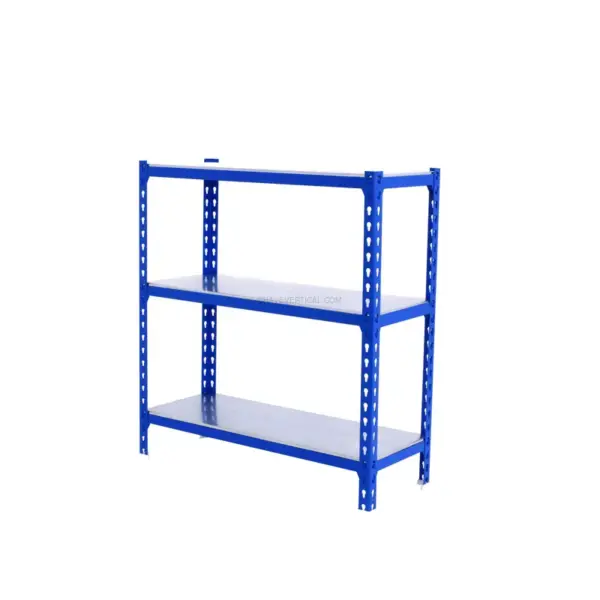 Estante Metálica SIMONCLICK MEGAPLUS 3/300 900 AZUL/Galvanizado - 900 x 1200 x 300 mm