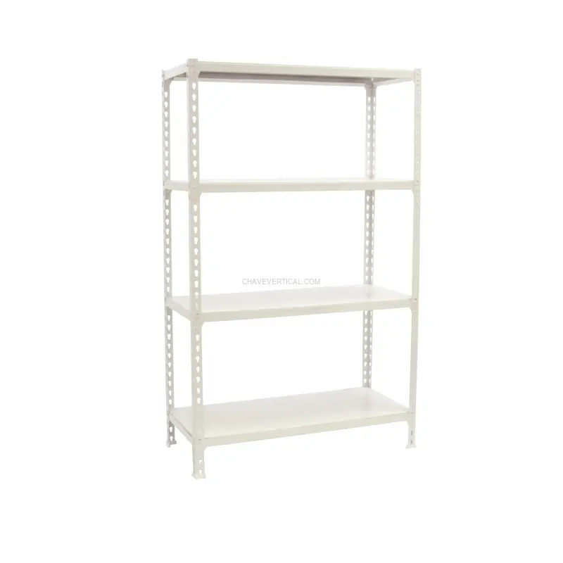Estante Metálica SIMONCLICK MEGAPLUS 4/300 1500 Branco/Branco - 1500 x 1200 x 300 mm