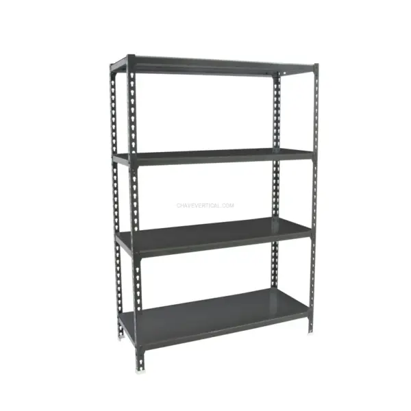 Estante Metálica SIMONCLICK MEGAPLUS 4/400 1500 ANTRA/ANTRA - 1500 x 1200 x 400 mm