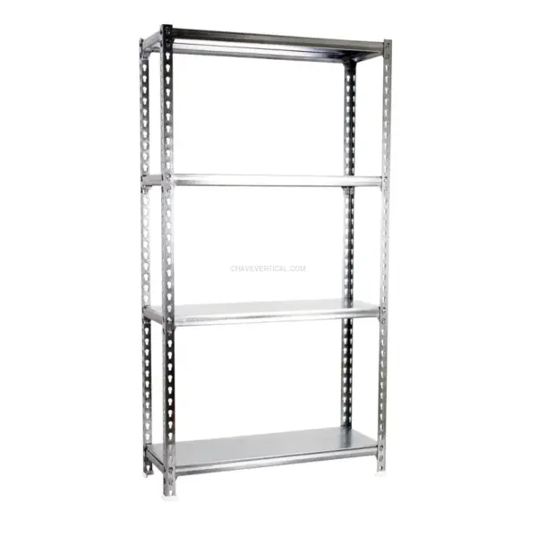 Estante Metálica SIMONCLICK MEGAPLUS 4/500 1500 Galvanizado - 1500 x 1200 x 500 mm