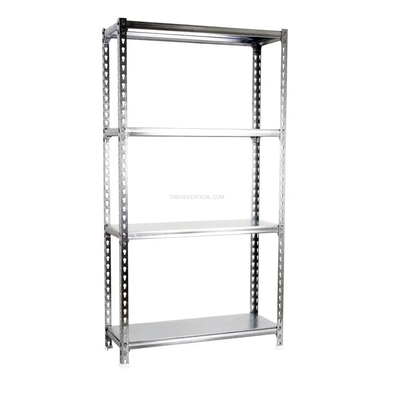 Estante Metálica SIMONCLICK MEGAPLUS 4/500 1500 Galvanizado - 1500 x 1200 x 500 mm