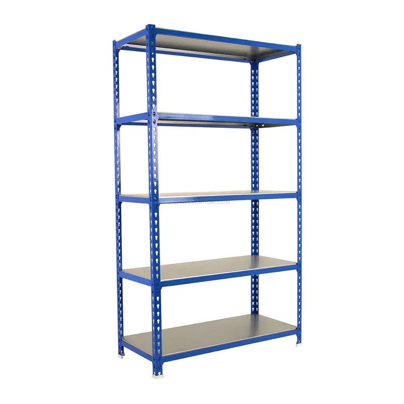 Estante Metálica SIMONCLICK MEGAPLUS 5/300 AZUL/Galvanizado - 2000 x 1200 x 300 mm