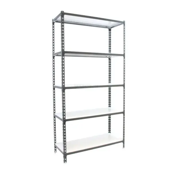 Estante Metálica SIMONCLICK MEGAPLUS 5/500 Antracite/Branco - 2000 x 1200 x 500 mm