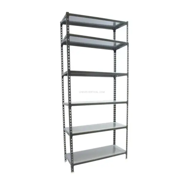 Estante Metálica SIMONCLICK MEGAPLUS 6/300 2500 Antracite/Galvanizado - 2500 x 1200 x 300 mm