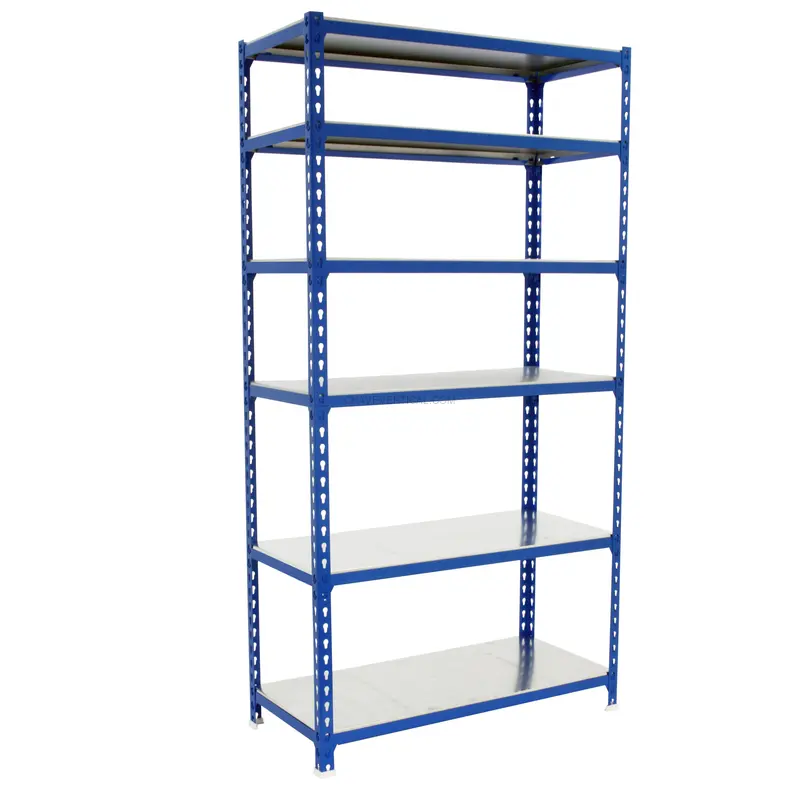 Estante Metálica SIMONCLICK MEGAPLUS 6/300 2500 AZUL/Galvanizado - 2500 x 1200 x 300 mm