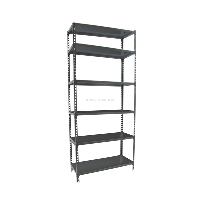 Estante Metálica SIMONCLICK MEGAPLUS 6/400 2500 ANTRA/ANTRA - 2500 x 1200 x 400 mm