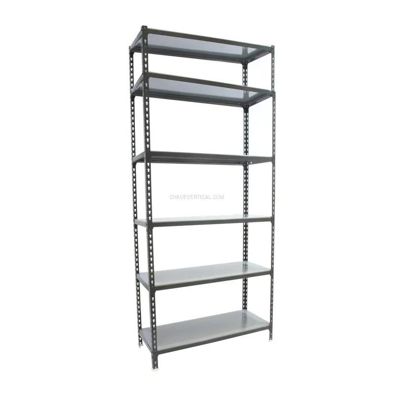 Estante Metálica SIMONCLICK MEGAPLUS 6/400 2500 Antracite/Galvanizado - 2500 x 1200 x 400 mm
