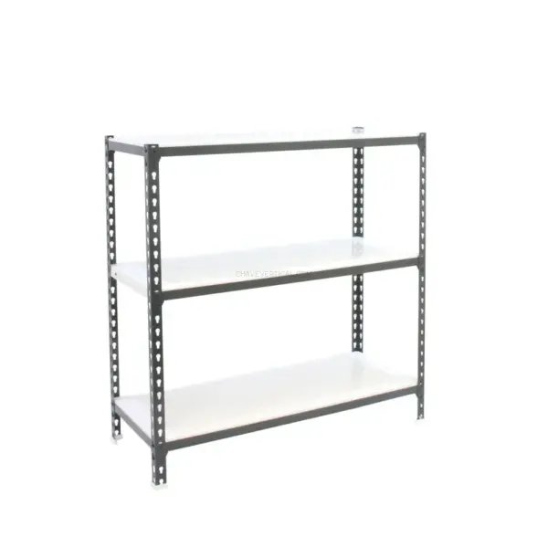 Estante Metálica SIMONCLICK MINI 3/300 900 Antracite/Branco - 900 x 800 x 300 mm