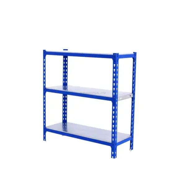 Estante Metálica SIMONCLICK MINI 3/500 1000 AZUL/Galvanizado - 1000 x 800 x 500 mm
