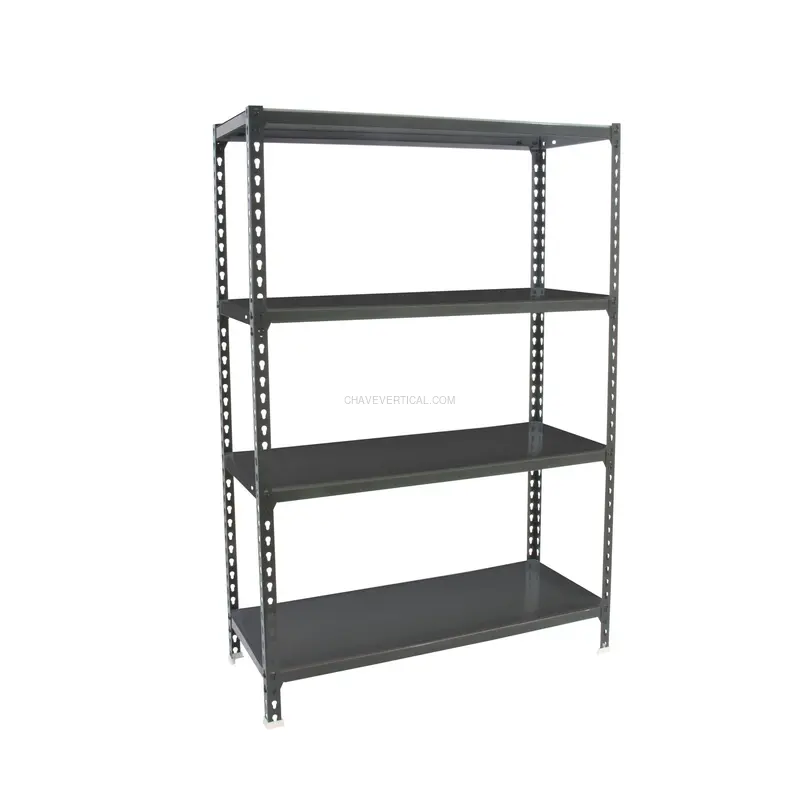 Estante Metálica SIMONCLICK MINI 4/300 1500 Antracite/Antracite - 1500 x 800 x 300 mm