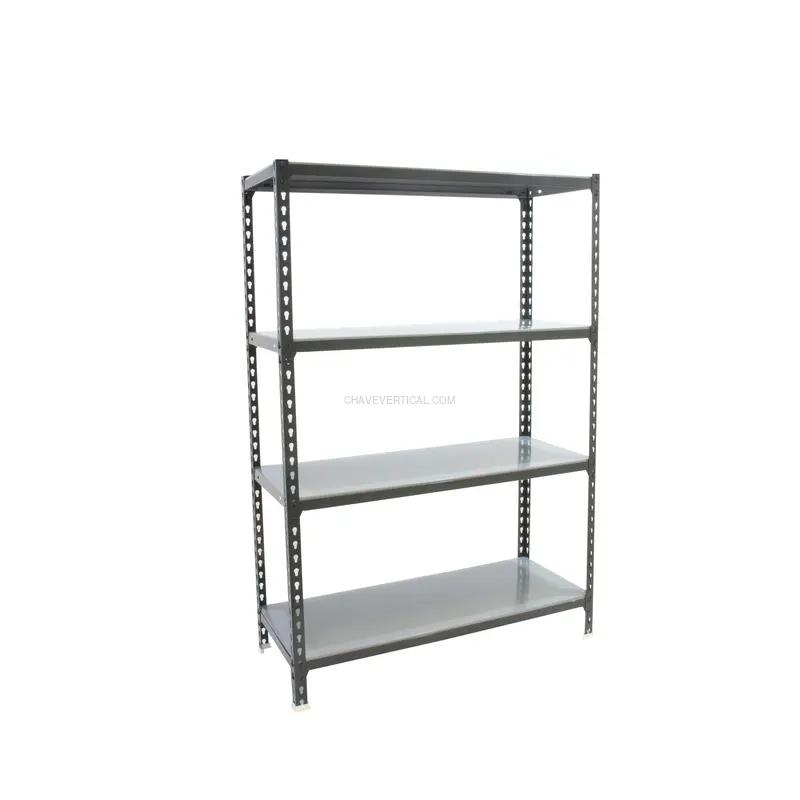 Estante Metálica SIMONCLICK MINI 4/300 1500 Antracite/Galvanizado - 1500 x 800 x 300 mm