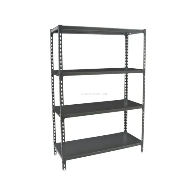 Estante Metálica SIMONCLICK MINI 4/400 1500 Antracite/Antracite - 1500 x 800 x 400 mm