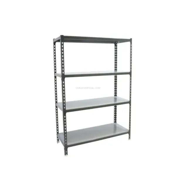 Estante Metálica SIMONCLICK MINI 4/500 1500 Antracite/Galvanizado - 1500 x 800 x 500 mm