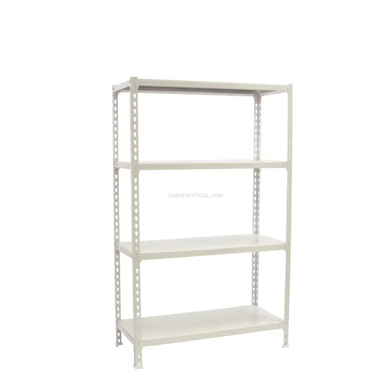 Estante Metálica SIMONCLICK MINI 4/500 1500 Branco/Branco - 1500 x 800 x 500 mm