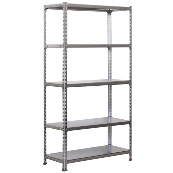 Estante Metálica SIMONCLICK PLUS 5/400 Galvanizado/Galvanizado - 2000 x 1000 x 400 mm