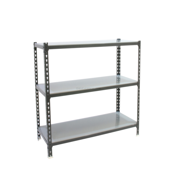 Estante Metálica SIMONCLICK SUPERPLUS 3/400 1000 Antracite/Galvanizado - 1000 x 1100 x 400 mm