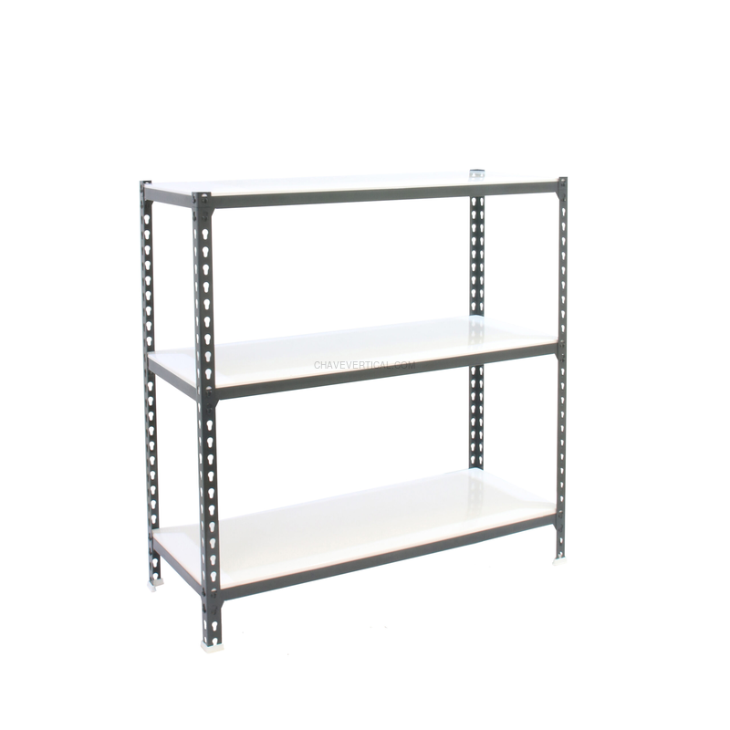 Estante Metálica SIMONCLICK SUPERPLUS 3/500 1000 Antracite/BLAN - 1000 x 1100 x 500 mm