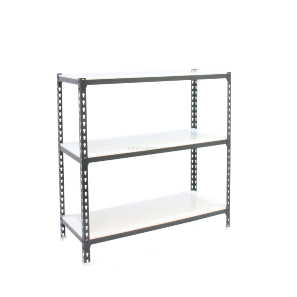 Estante Metálica SIMONCLICK SUPERPLUS 3/500 900 Antracite/BLAN - 900 x 1100 x 500 mm