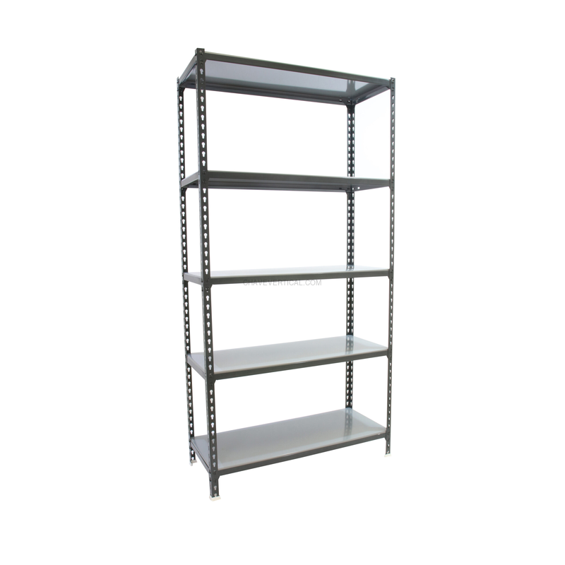 Estante Metálica SIMONCLICK SUPERPLUS 5/400 Antracite/Galvanizado - 2000 x 1100 x 400 mm