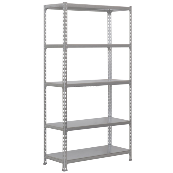 Estante Metálica SIMONCLICK SUPERPLUS 5/600 2000 Cinzento/Galvanizado - 2000 x 1100 x 600 mm