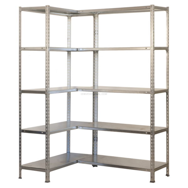 Estante Metálica SIMONCORNER 1800X1000X400 Galvanizado