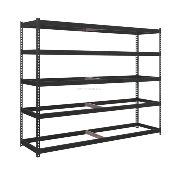Estante Metálica SIMONFORTE 1806-5 Antracite - 2000 x 1800 x 600 mm