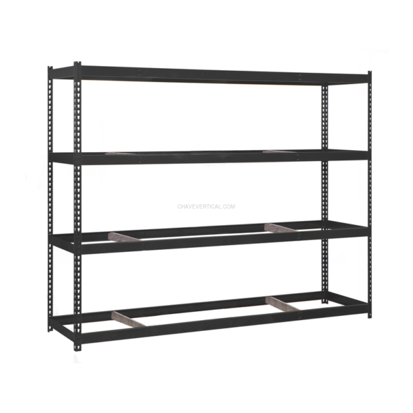 Estante Metálica SIMONFORTE 2107-4 Antracite - 2000 x 2100 x 750 mm