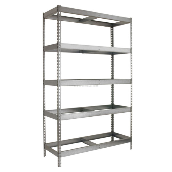 Estante Metálica SIMONFORTE 2107-5 Galvanizado - 2000 x 2100 x 750 mm