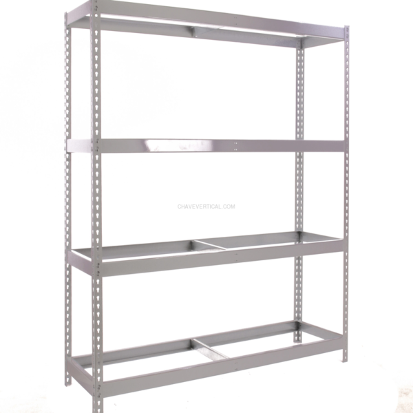 Estante Metálica SIMONFORTE 2404-4 Galvanizado - 2000 x 2400 x 450 mm