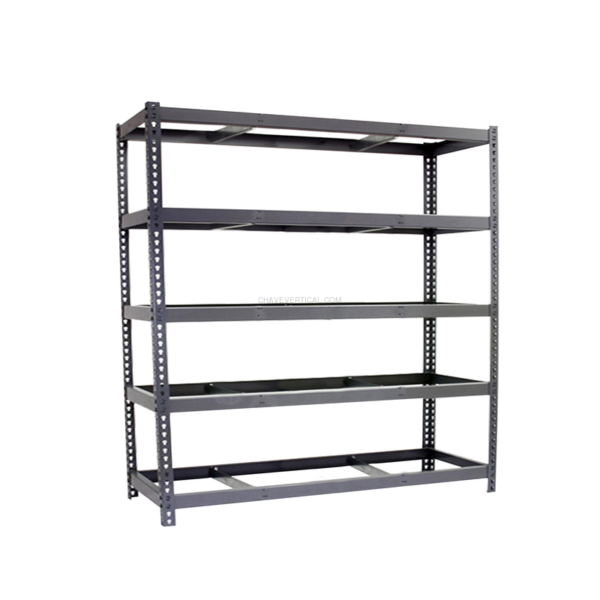Estante Metálica SIMONFORTE 2404-5 Cinzento - 2000 x 2400 x 450 mm