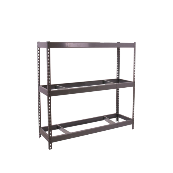 Estante Metálica SIMONFORTE 2407-3 Cinzento - 2000 x 2400 x 750 mm