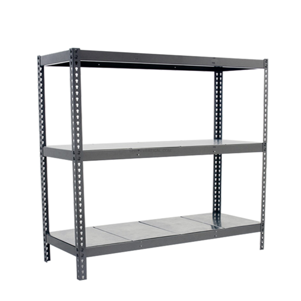 Estante Metálica SIMONFORTE 2409-3 METAL Cinzento/Galvanizado - 2000 x 2400 x 900 mm