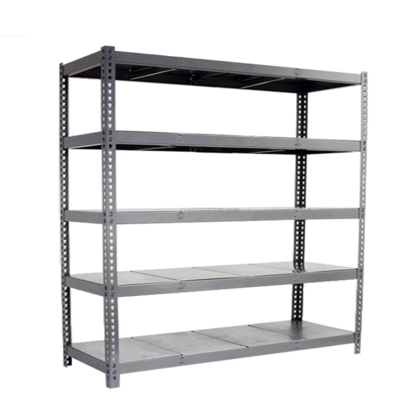 Estante Metálica SIMONFORTE 2409-5 METAL Cinzento/Galvanizado - 2000 x 2400 x 900 mm