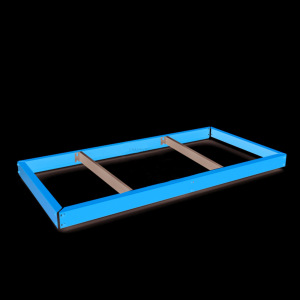 Estante Metálica SIMONFORTE EA 2109 Laranja - 65 x 2100 x 900 mm
