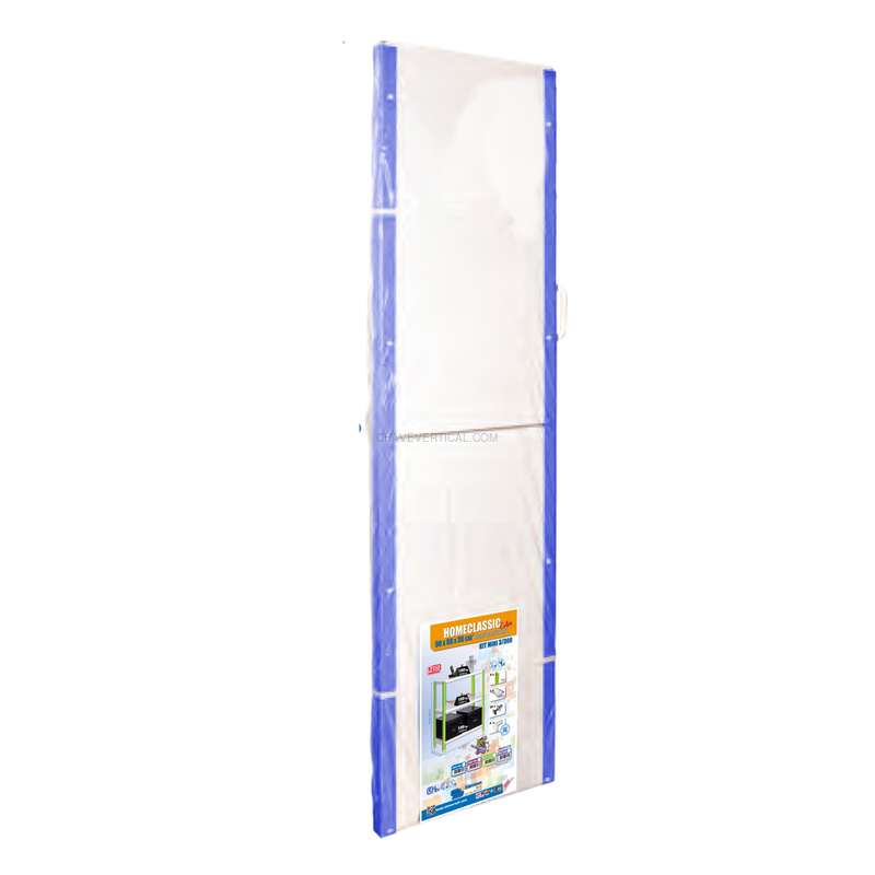 Estante Metálica SIMONHOME CLASSIC MINI 3/300 AZUL/Branco - 900 x 800 x 300 mm